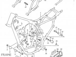 Suzuki Dr350 1997 (v) Usa (e03) parts list partsmanual partsfiche