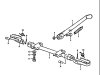 Suzuki DS100 1978-1981 USA STAND - FOOTREST