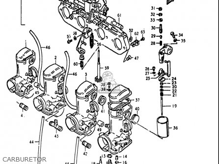 1982 suzuki gs850 carburetor