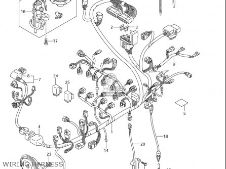 Suzuki Gsx-r600 (usa) Parts List Partsmanual Partsfiche