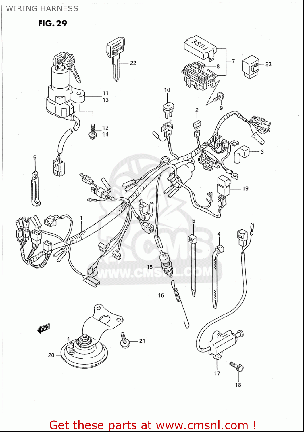 Suzuki Katana Wiring Diagram