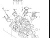 Suzuki GV1200 GLF GLF2 GLG 1985-1986 USA CYLINDER HEAD FRONT