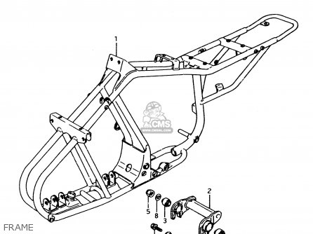 Suzuki Lt80 1997 (v) parts list partsmanual partsfiche lt80 wiring harness 