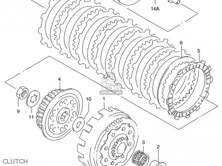 Suzuki Rm250 1996-2000 (usa) parts list partsmanual partsfiche