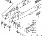 Suzuki RM80 1989 XK REAR SWINGING ARM MODEL M N P R S