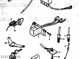 Suzuki Ts185 1977 (b) Usa (e03) parts list partsmanual partsfiche