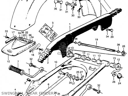 ARM REAR BRAKE