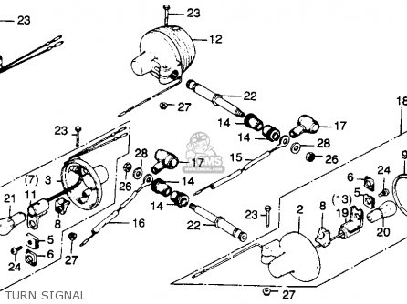 WINKER ASSY,L.FR.