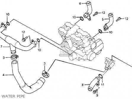 HOSE A,WATER CONN