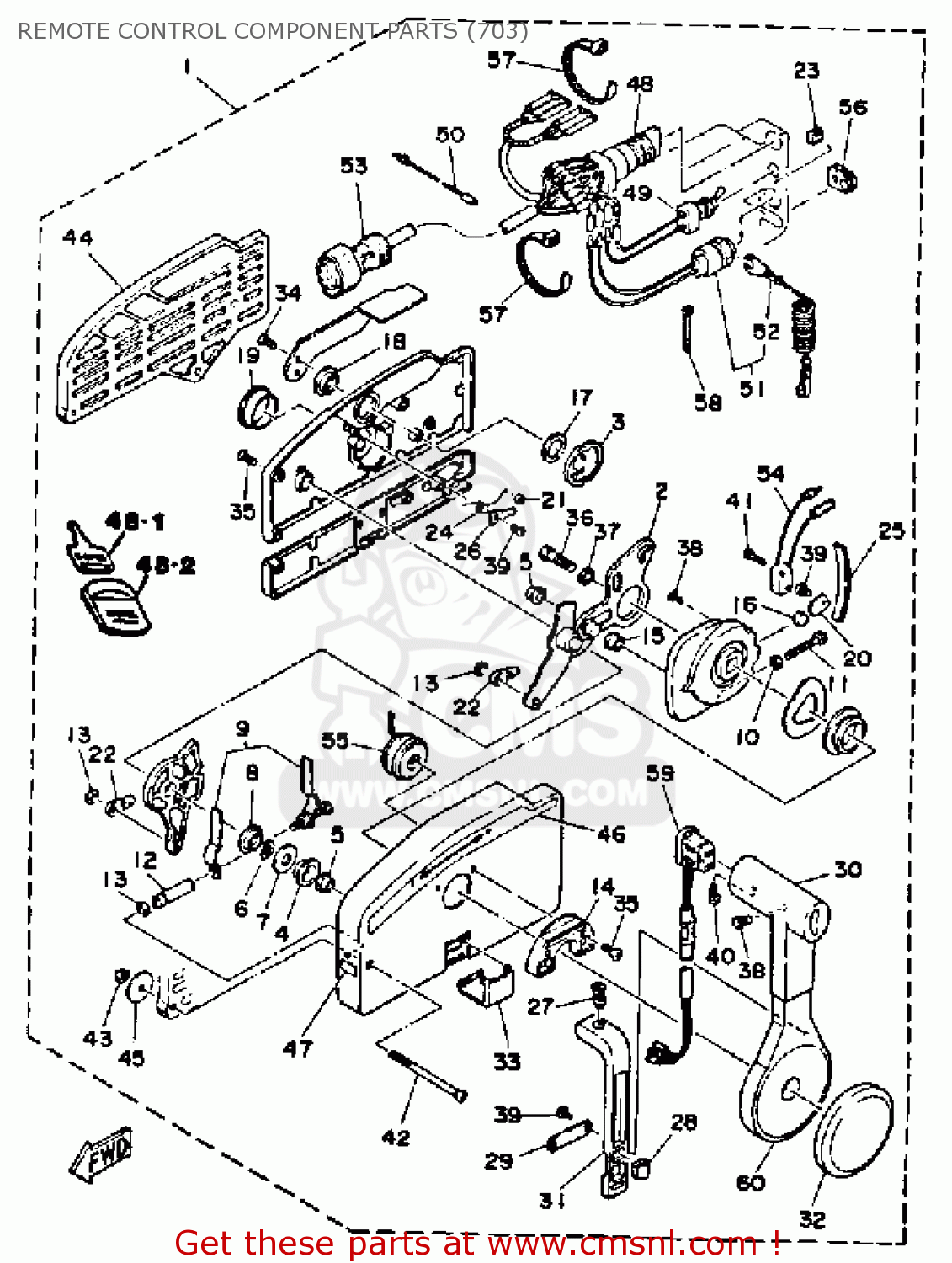 Yamaha Control Box Wiring Diagram / Jump neutral switch in Yamaha 704