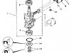 Yamaha 9 9P 15P 1990 1991 CRANK - PISTON