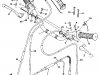 Yamaha ATMX 1972 1973 HANDLE - WIRE