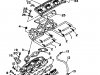 Yamaha EXT1100U V W 1996-1998 INTAKE