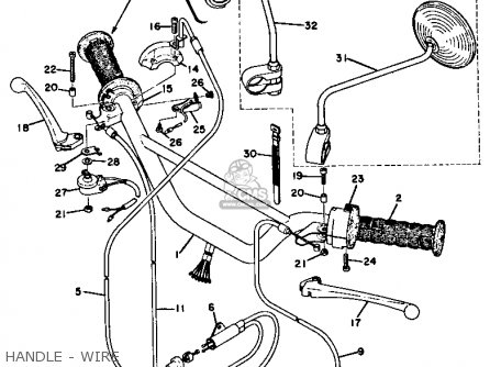 Yamaha Gt80 1973 1974 Usa parts list partsmanual partsfiche