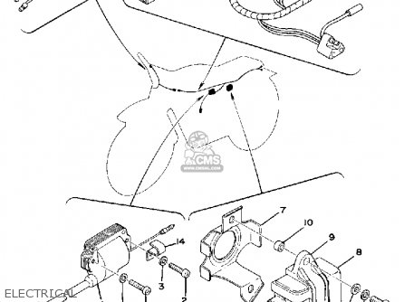 Yamaha It400 1976 Usa parts list partsmanual partsfiche