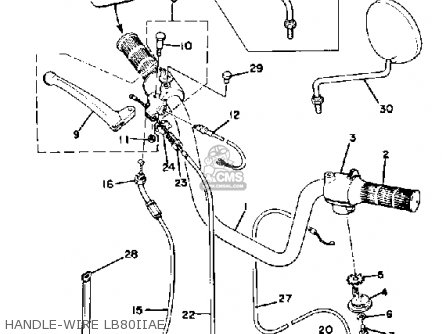 Yamaha LB80 2AE 1976 1978 USA Parts Lists And Schematics