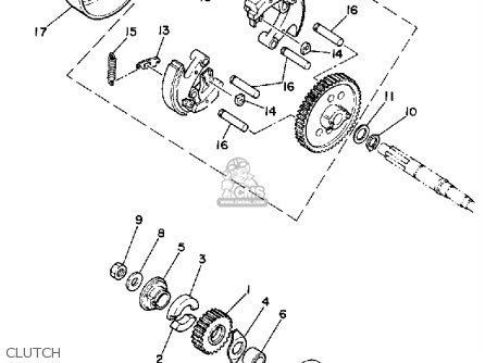 Yamaha Pw50 1983 (d) Usa parts list partsmanual partsfiche