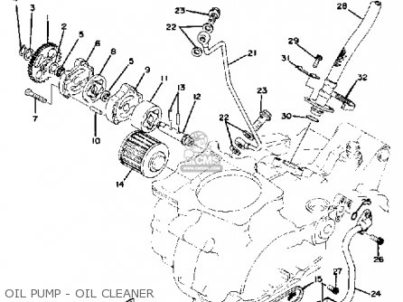 Yamaha Xt500 1978 Usa From #205001 parts list partsmanual ... wire schematic yamaha enduro 