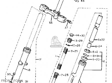 Yamaha XV920 VIRAGO 1983 D USA Parts Lists And Schematics