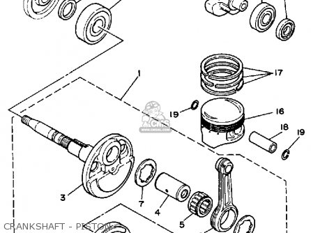 Yamaha Yfp350u 1988 Terrapro parts list partsmanual partsfiche