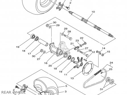 Yamaha Yfs N Usa Parts Lists And Schematics