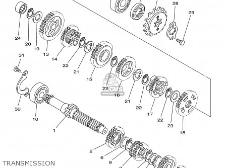 Yamaha YFS200N 2001 USA Parts Lists And Schematics