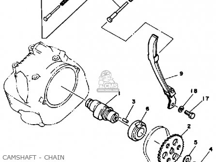 Yamaha Ytm L Tri Moto Parts Lists And Schematics