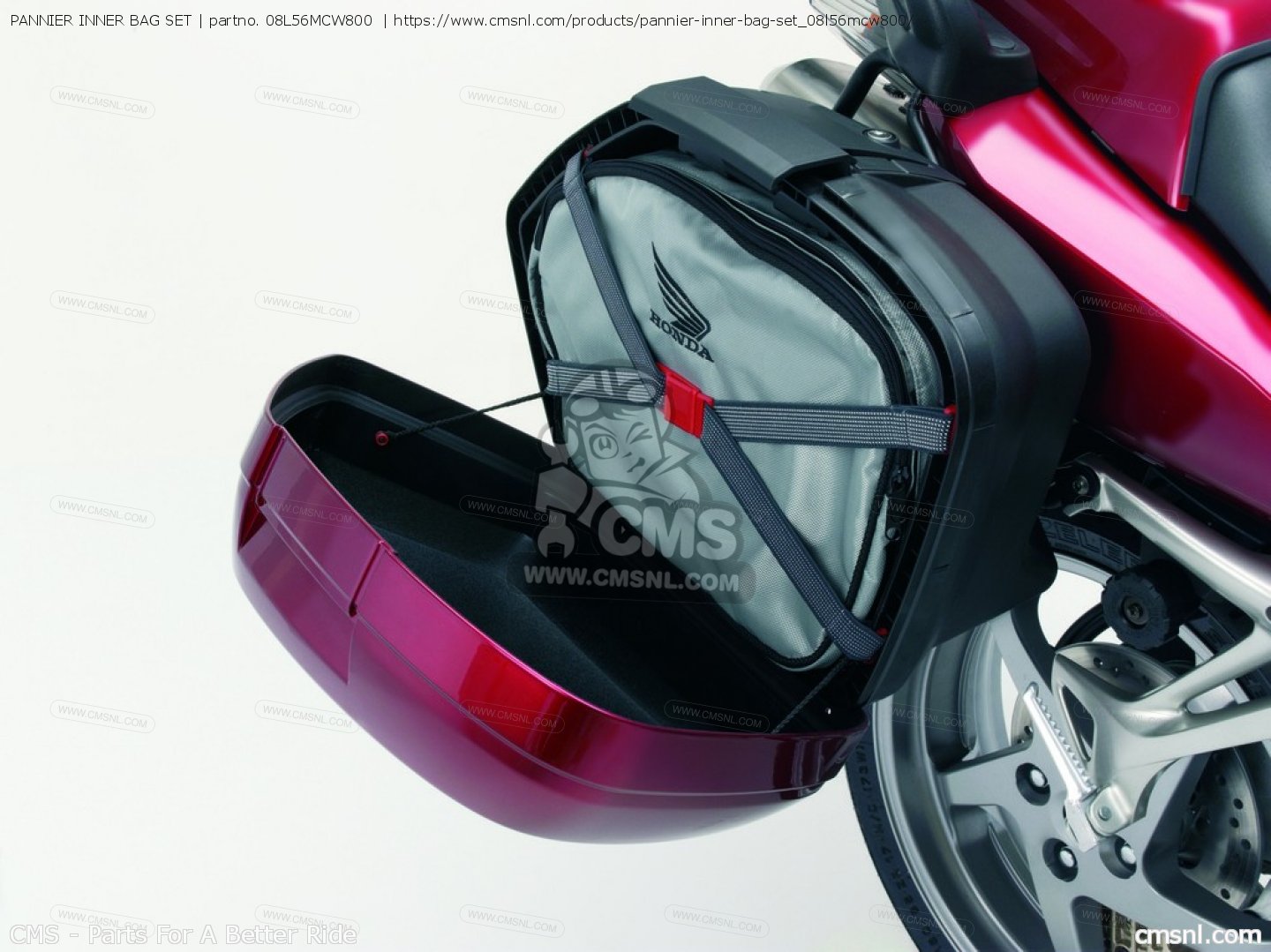 Honda vfr800 pannier inner bags #3