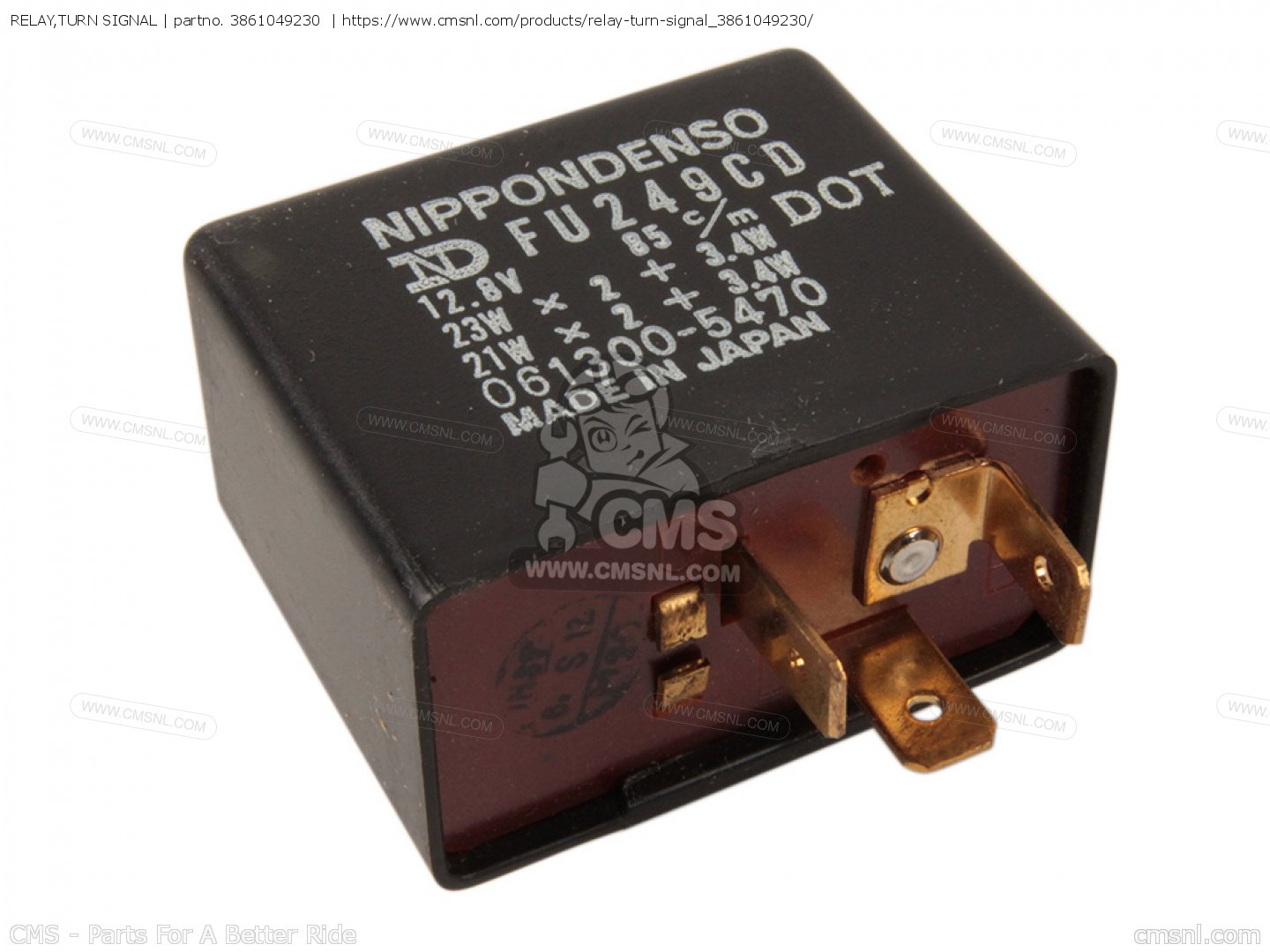 3861049230 (3861049231) Relay,turn Signal Suzuki 3861049230