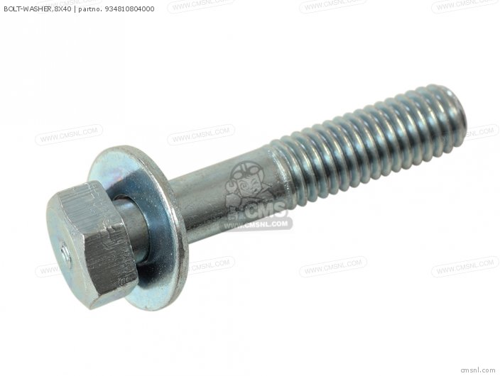 (934010804000) BOLT-WASHER,8X40