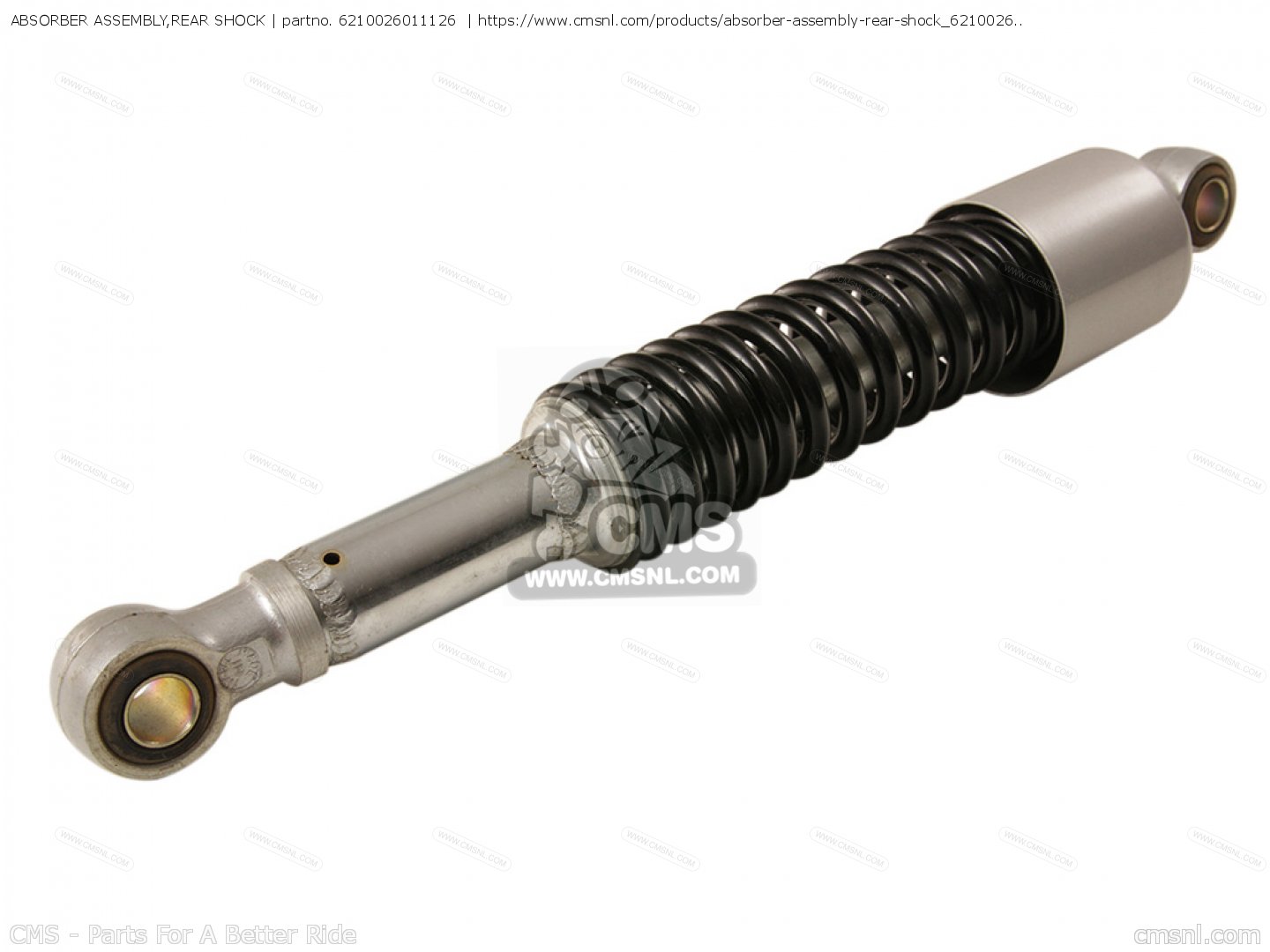 ABSORBER ASSEMBLY REAR SHOCK For TS50 1974 L USA E03 Order At CMSNL