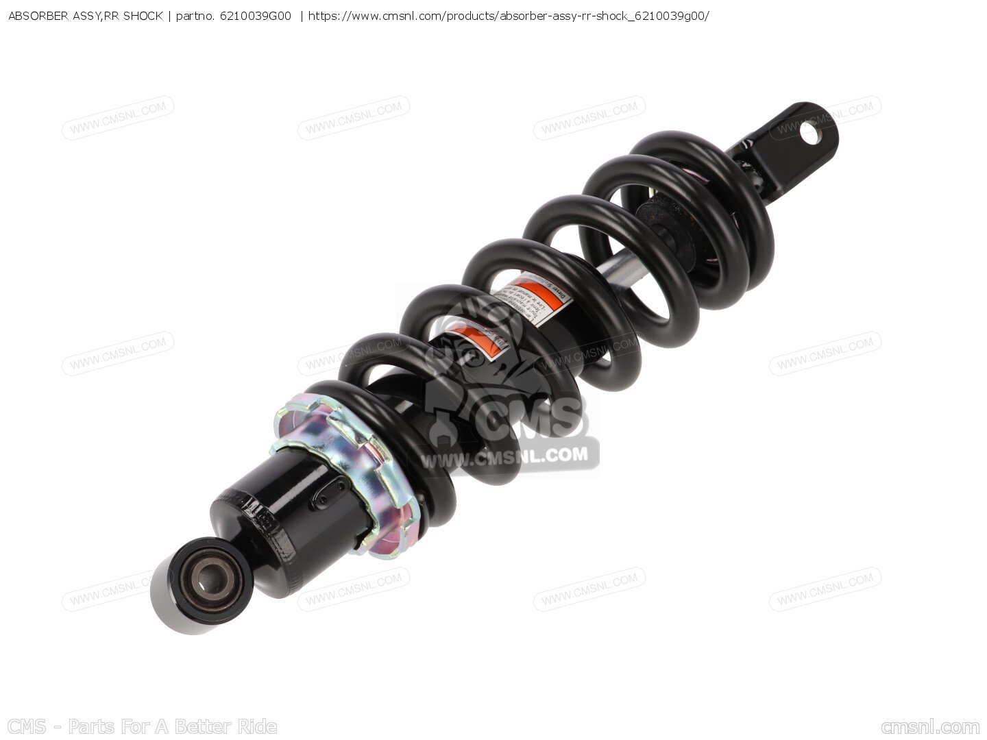 6210039G00 Absorber Assy Rr Shock Suzuki Buy The 62100 39G00 At CMSNL