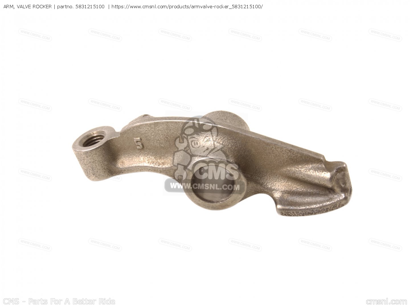 5831215100 Arm, Valve Rocker Yamaha 5831215100