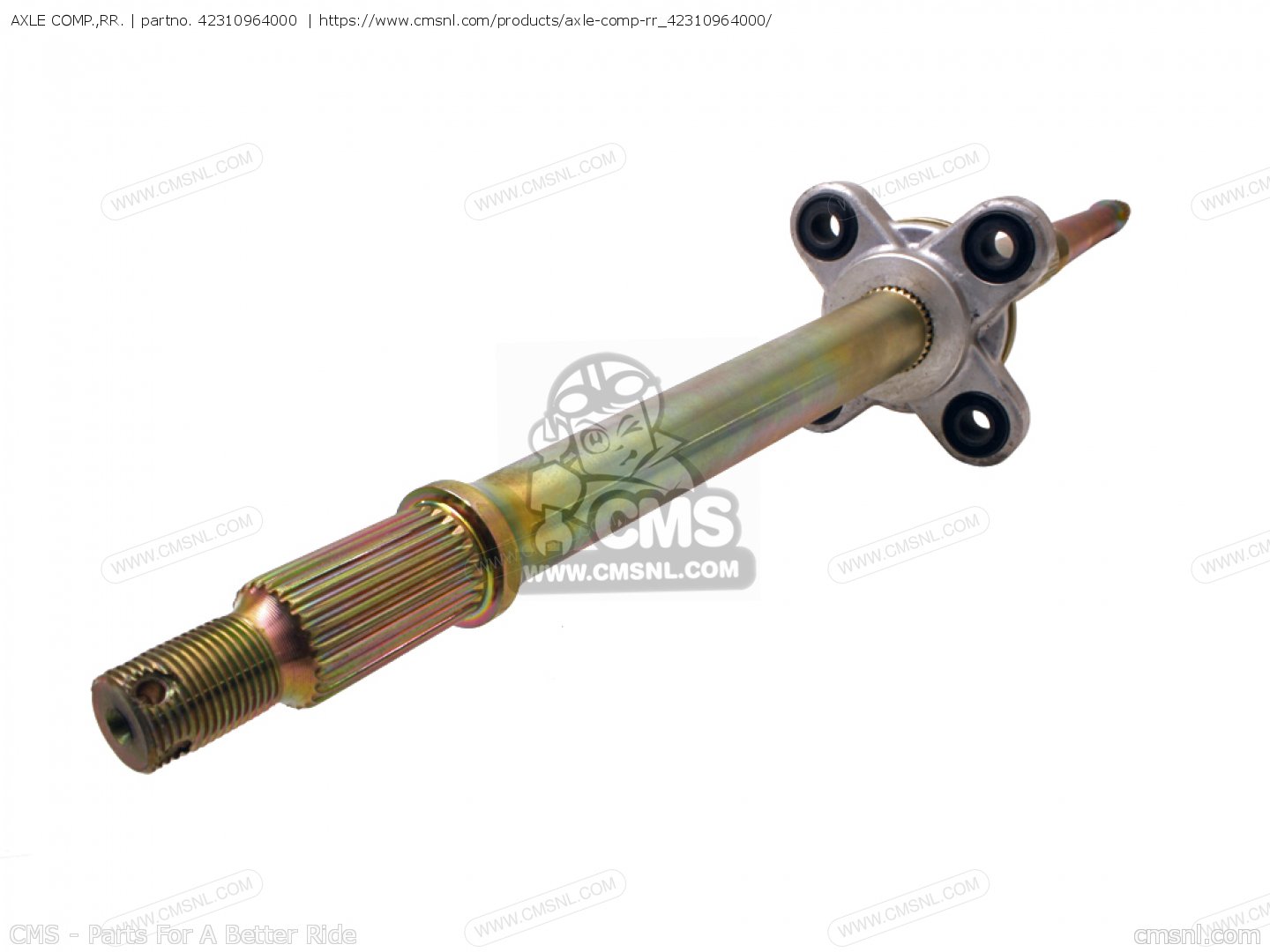 42310964000 Axle Comp Rr Honda Buy The 42310 964 000 At CMSNL