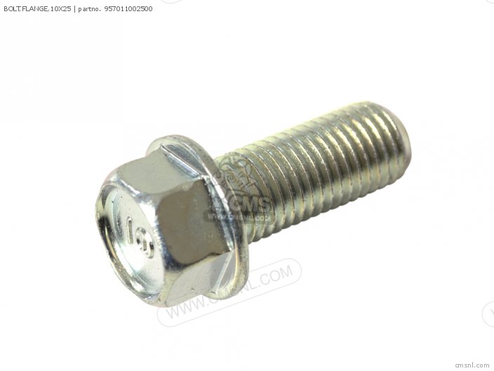 BOLT,FLANGE,10X25