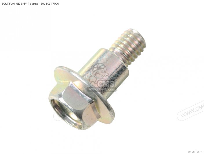 BOLT,FLANGE,6MM