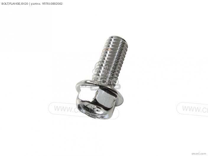 BOLT,FLANGE,8X20
