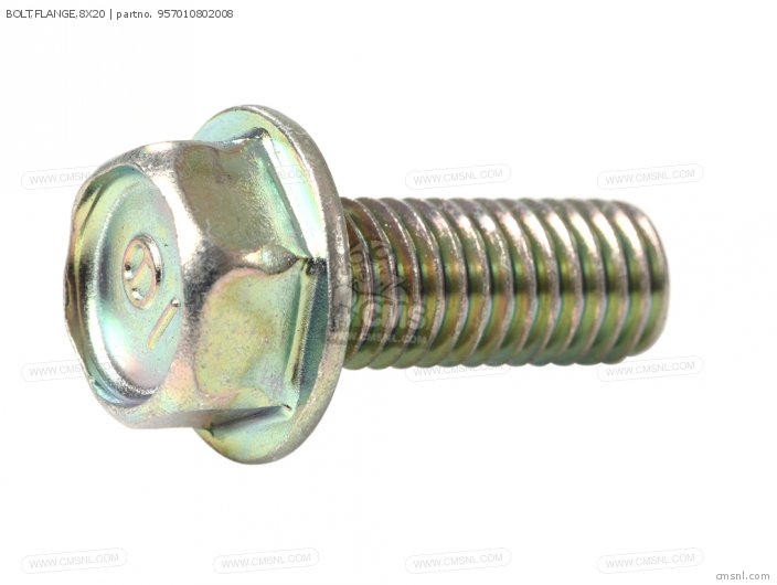 BOLT,FLANGE,8X20