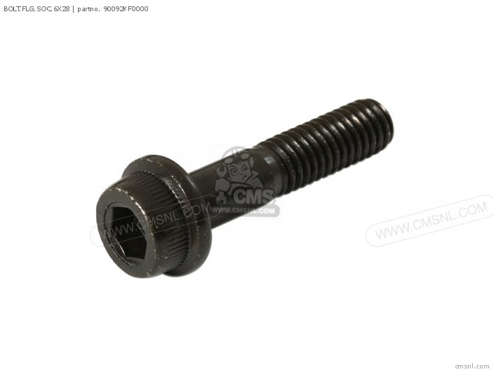 BOLT,FLG,SOC,6X28