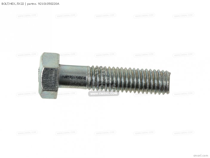 BOLT,HEX.,5X22