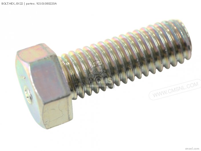BOLT,HEX.,8X22
