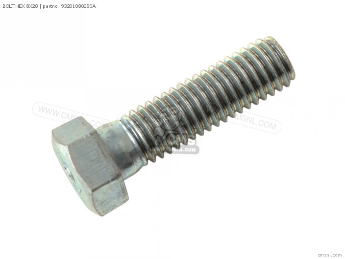 BOLT,HEX 8X28