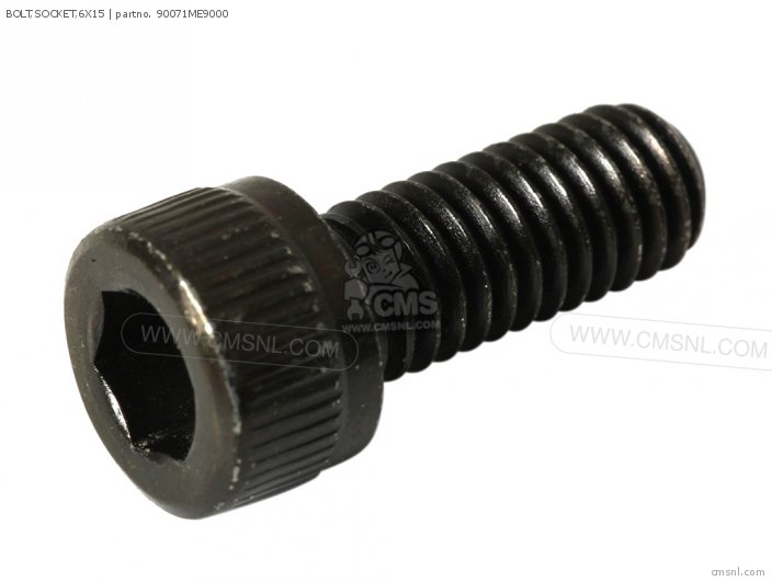 BOLT,SOCKET,6X15