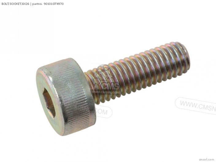 BOLT,SOCKET,8X26