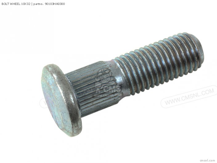 BOLT WHEEL 10X32