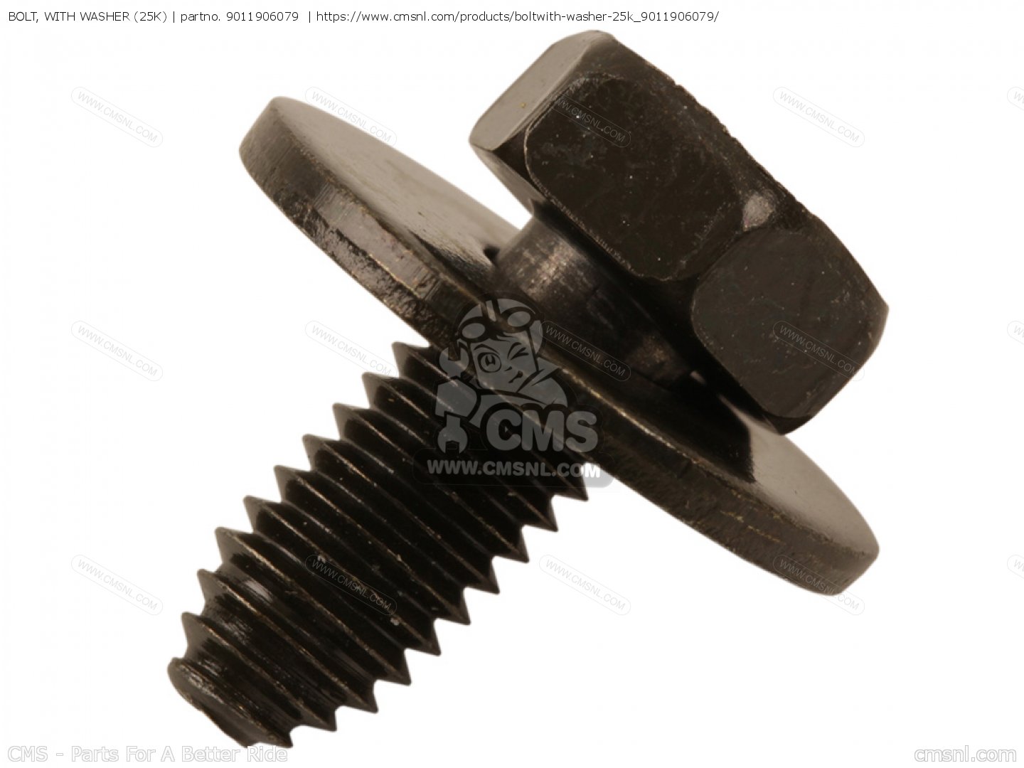 9011906079 Bolt With Washer 25k Yamaha Buy The 90119 06079 At CMSNL