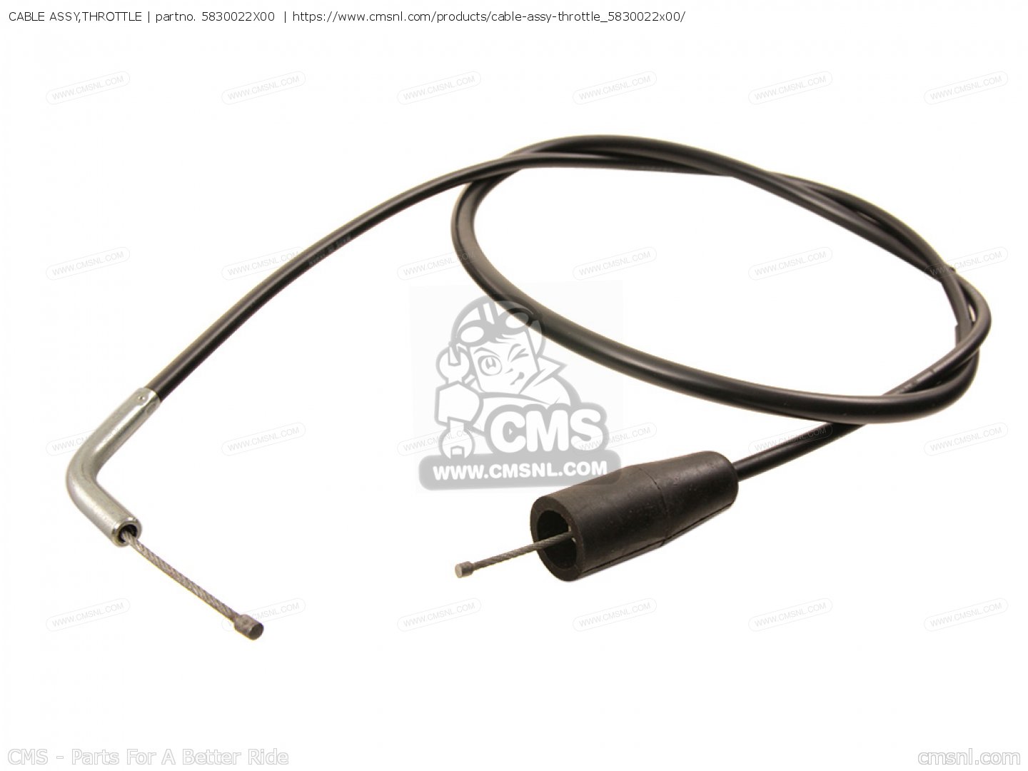 5830022X00 Cable Assy Throttle Suzuki Buy The 58300 22X00 At CMSNL