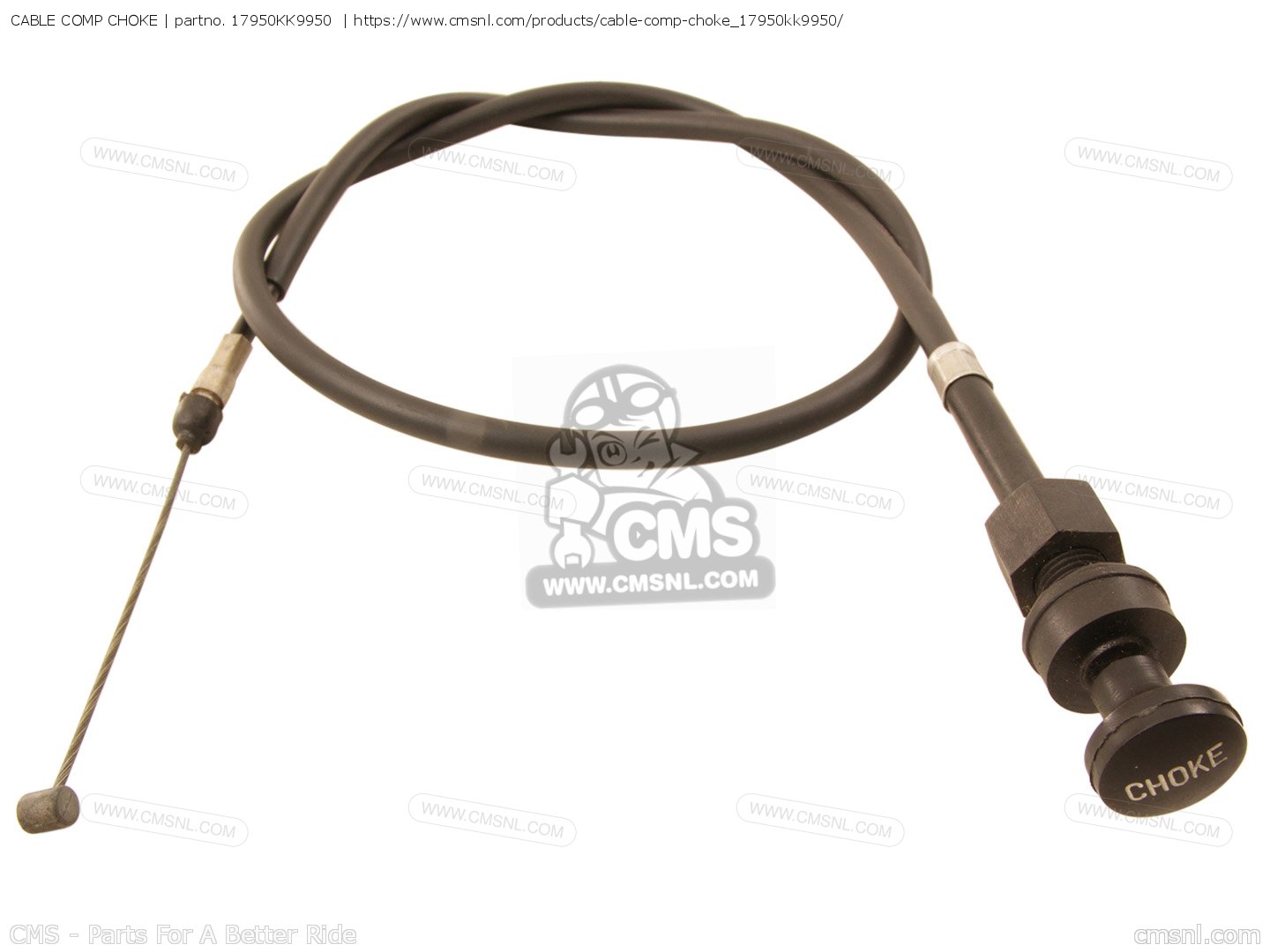 17950KK9950 Cable Comp Choke Honda Buy The 17950 KK9 950 At CMSNL