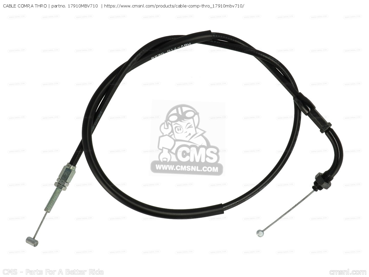 Mbv Cable Comp A Thro Honda Buy The Mbv At Cmsnl