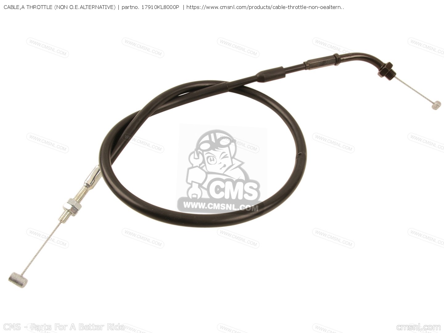 Kl P Cable A Throttle Non O E Alternative Honda Buy The